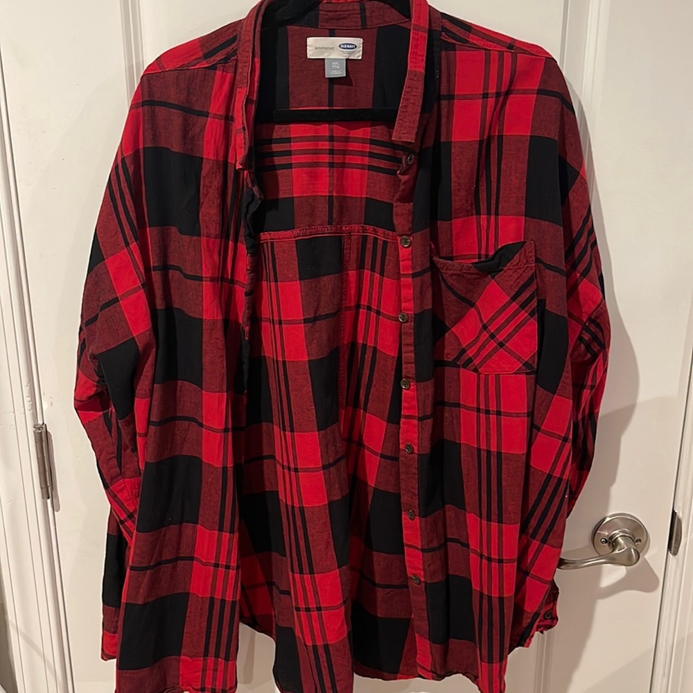 Old Navy Red Flannel